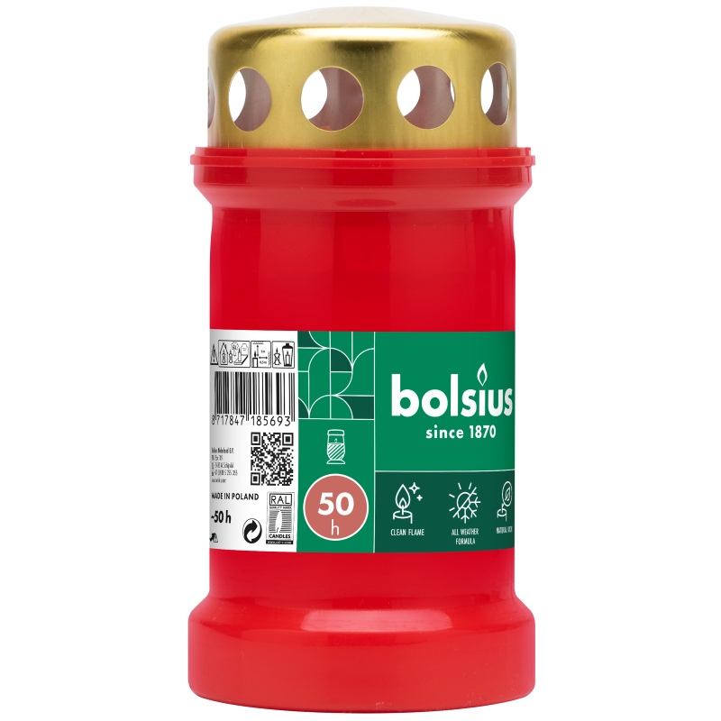 Bolsius Clear Cup Vegan Theelicht 6hr Maxi 6x 24 stuks - Hygiëne