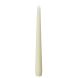 100 stuks witte gotische kaarsen 25 cm lengte, als voordeel verpakking