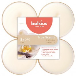  Bolsius vanille - vanilla maxi geurtheelichtjes