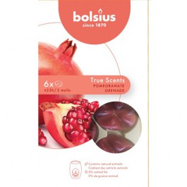 Bolsius wax melts granaatappel - pomegranate geur (25 uur)