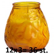 36 stuks Smulders Deco Horeca lowboys amber transparant