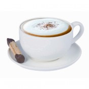 Cappuccino en koffie koppen