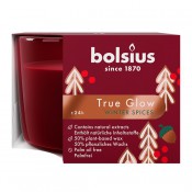 Bolsius geurglas winter spices geurkaars 63/90 (24 uur) True Scents