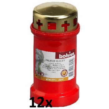 Graflicht brander nr. 3 wit met deksel grafkaarsen graflicht graflicht