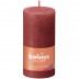 Bolsius rood rustiek stompkaarsen 100/50 (30 uur) Eco Shine Delicate Red