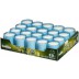 Populaire navullingen van Bolsius Relights aqua blauw transparant in 20 stuks voordeel doos