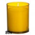 80 stuks Bolsius relight kaars in amber kunststof kaarsenhouder, voordeel verpakking