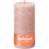 4 stuks Bolsius 200/100 misty pink rustiek kaarsen