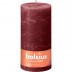 4 stuks Bolsius 200/100 velvet red rustiek kaarsen