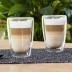 Premium set hoge glazen voor latte macchiato