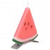Watermeloen punt - schijf geurkaars 130/125/12 op standaard 