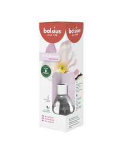 6 stuks Bolsius geurstokjes magnolia geurverspreiders 60 ml - grootverpakking