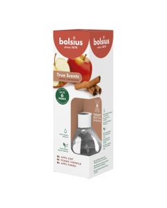 6 stuks Bolsius geurstokjes appel kaneel geurverspreiders 60 ml - grootverpakking