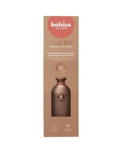 6 stuks Bolsius geurstokjes Oriental Softness geurverspreiders 80 ml - grootverpakking