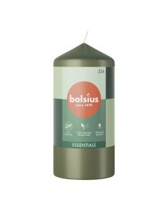 10 stuks witte stompkaarsen 120/60 van Bolsius extra goedkoop in een voordeel verpakking