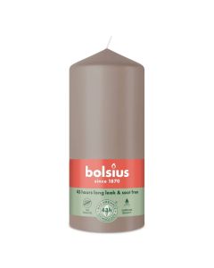10 stuks witte stompkaarsen 120/60 van Bolsius extra goedkoop in een voordeel verpakking
