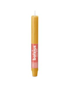 Bolsius beige rustiek XL tafelkaarsen- dinerkaarsen 230/30 (15 uur) oat beige