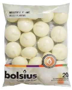 Ivoor 4,5 uur drijflichtjes 20/45 Bolsius