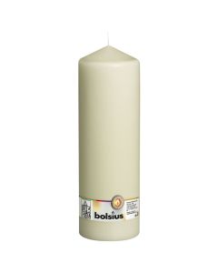 Bolsius stompkaars ivoor 300/100 (150 uur)