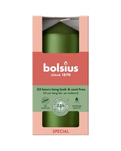 10 stuks witte stompkaarsen 120/60 van Bolsius extra goedkoop in een voordeel verpakking
