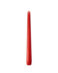 100 stuks kwaliteits gotische kaarsen van Bolsius kleur rood