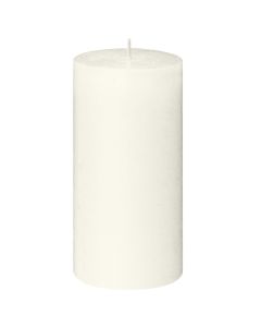 Bolsius Professional ivoor rustiek kaars 130/68 (60 uur) soft pearl