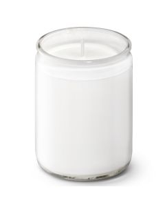 8 stuks melkwit transparante star lights van Bolsius in voordeel verpakking