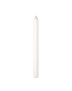 32 stuks Bolsius witte dinerkaarsen 230/20 (8 uur)