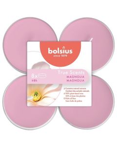 Bolsius magnolia maxi geurtheelichtjes 8 stuks 