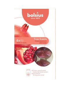 Bolsius wax melts granaatappel - pomegranate geur (25 uur)