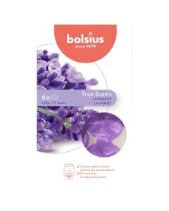  Bolsius wax melts lavendel - lavender geur (25 uur)