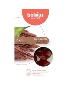 Bolsius wax melts oud hout - oud wood geur (25 uur)