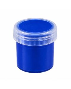 KF kaarsenverf blauw om kaarsen mooi te versieren met o.a. een penseel. Rustgevend alleen of gezellig met de kinderen kaarsenschilderen