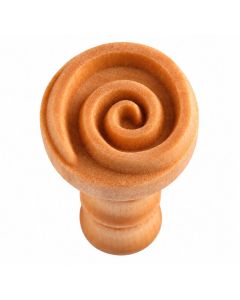 KF relief stempel spiraal om zelf kaarsen te versieren