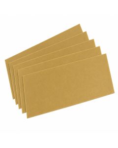 KF wasfolie vellen was in de kleur brons goud om figuren uit te snijden of knippen en sierliek kaarsen te versieren