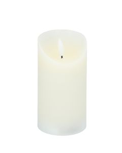 Mooi chic creme ivoor ledkaars op AA batterij
