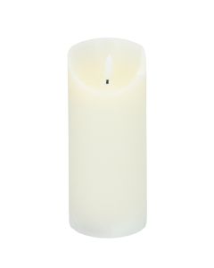 Mooi chic ivoor creme ledkaars op AA batterij