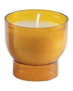 250 stuks amber offerlichtjes