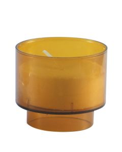 432 stuks amber offerlichtjes