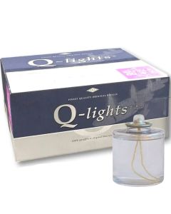 144 stuks Q-lights liquid wax cartridges 60/51 mm (24 uur) - grootverpakking