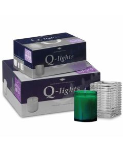 60 stuks Q-lights donkergroene refills houders 64/51 mm (24 uur) - grootverpakking