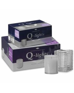 60 stuks Q-lights grijze refills houders 64/51 mm (24 uur) - grootverpakking