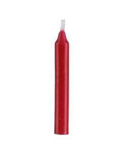 20 stuks KF Huismerk rode kerstboomkaarsjes 100/13 mm