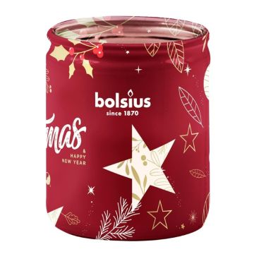 Geurkaars 82/68 (23 uur) Bolsius true glow wild cranberry