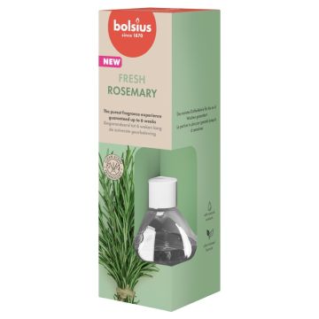 Bolsius geurstokjes rosemary geurverspreiders 60 ml true scents verpakt per 6 stuks