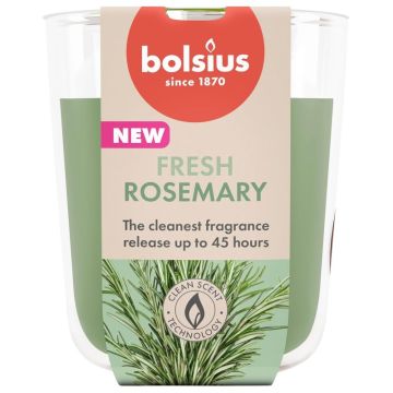 Bolsius geurglas rosemary geurkaars 97/85 (45 uur)