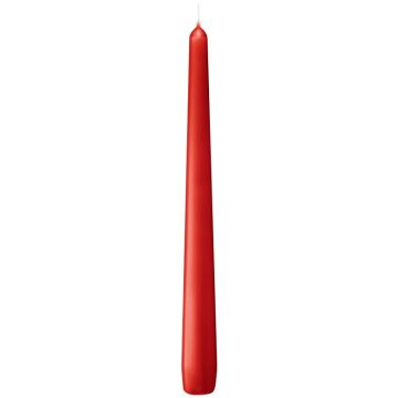 Bolsius Professional gotisch rood dinerkaars 240/23 (7 uur)