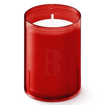 Bolsius Professional ReLight kaars in rood houder 64/52 (24 uur)
