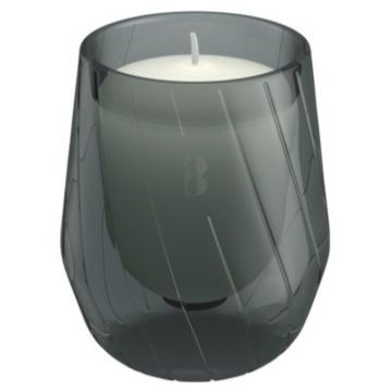 Bolsius Professional StyleEco transparant grijs houder 111/96 (50 uur)