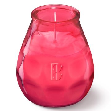 Bolsius Professional Twilights fuchsia glazen kaars 104/99 (70 uur)